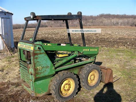 john deere 70 skid steer review|john deere jd24 skid steer.